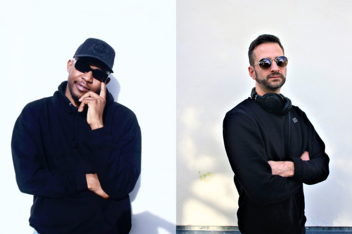 Die DJs Baz und Izzy
